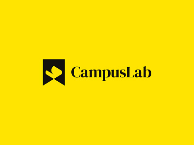 Campus Lab book branding campus file flame identity logo mark negative space logo student study symbol