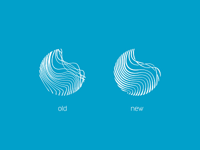 Ouch logo redesign branding identity logo mark negative space symbol