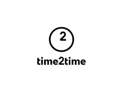 time2time branding clock hour identity logo mark number symbol ticker time time clock watch