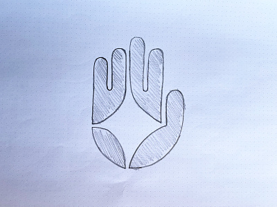 Tajikara branding hand handpalm identity light logo mark negative space star symbol
