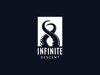 Infinite Descent descent infinite inspiration logo mark octopus sava stoic symbol