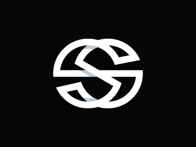 Ss inspiration lettermark logo mark monoline s sava stoic symbol