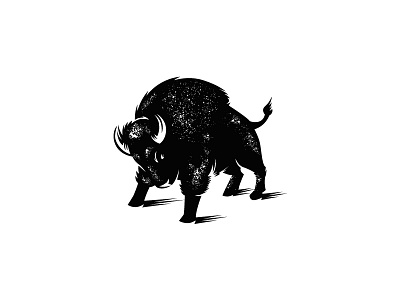 Buffalo buffalo inspiration logo mark sava stoic symbol