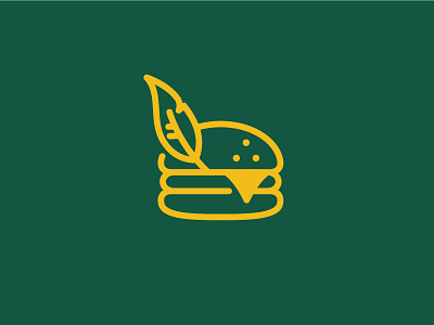 Robin Hood Gourmet burger drink feather food inspiration logo mark robin hood sava sherwood stoic symbol