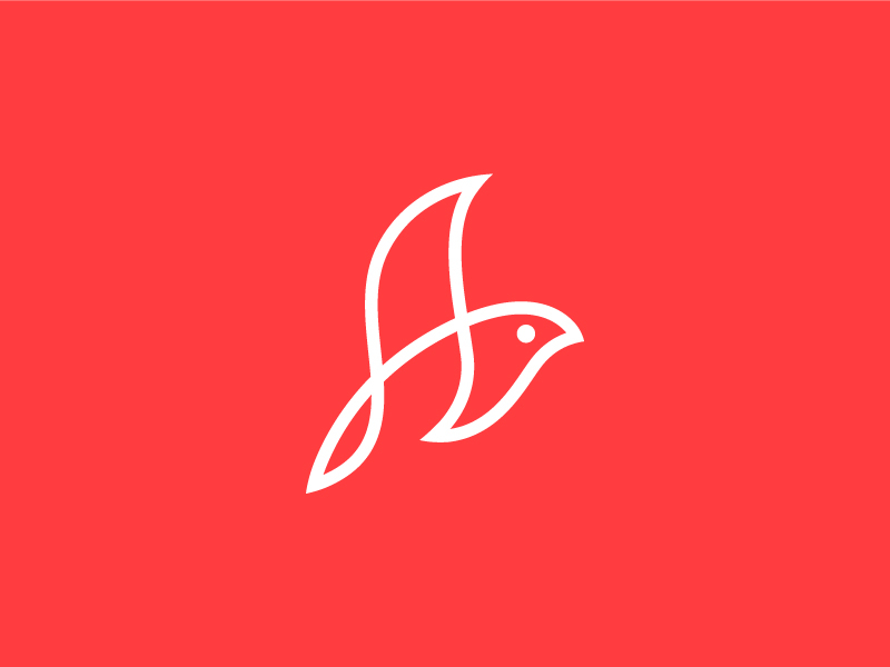 L bird by Sava Stoic on Dribbble