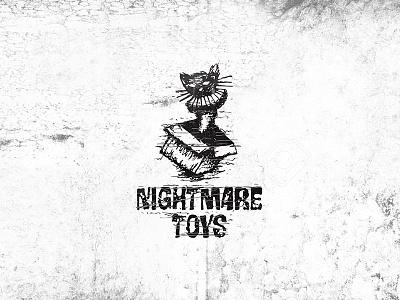 Nightmare Toys animal cat horror logo mark nightmare spooky symbol toys
