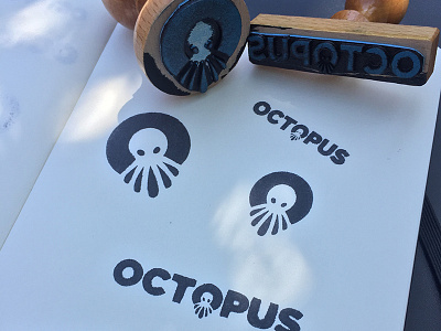 Octopus Stamps animal branding film identity logo mark movie octopus sava stoic stamp symbol