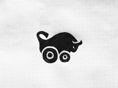 IMT logo redesign bull drawing icon imt logo redesign sketch symbol