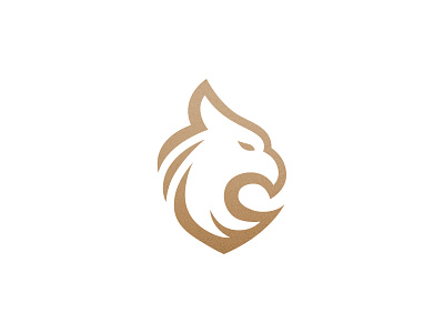 Eagle animal bird branding eagle gold identity logo mark symbol