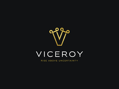 Viceroy branding crown identity lettering logo mark monogram royal symbol viceroy