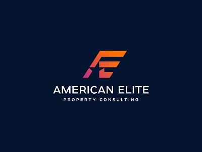 American Elite american branding flag identity logo mark monogram negative space star symbol