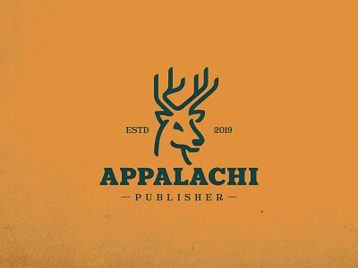 Appalachi animal branding buck deer identity logo mark mountain symbol