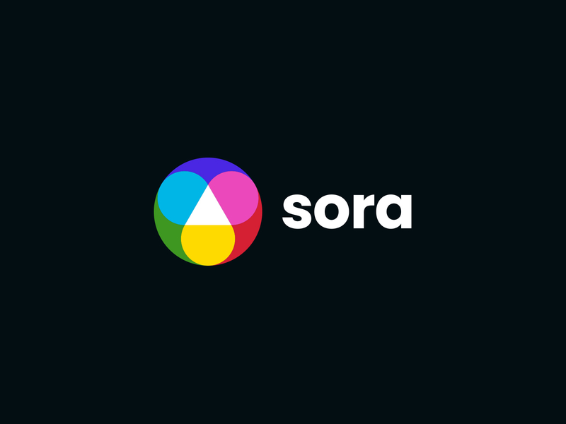 Sora Logo Exploration branding colors identity light logo mark sky symbol