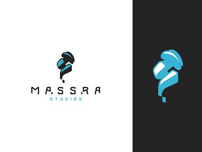 Massra Studios alien art branding conceptual creation identity logo mark planet space symbol world