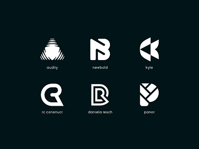 Monograms branding identity logo mark monogram symbol