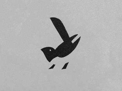 Bird animal bird branding identity logo mark negative space negative space logo symbol
