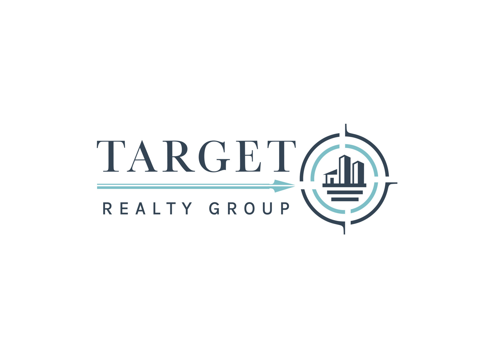 Target Realty Group Logo Design by Erna Blooms on Dribbble