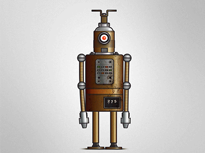 RobotB PitarqueDSZ Series animatedrobot animation character design motion motiongfx robot workingrobot