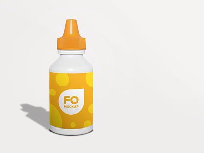 Bottle Mockup branding graphic design
