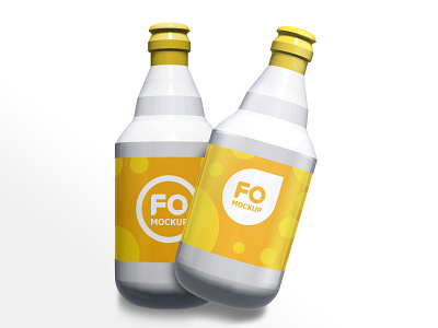 Bottle Mockup branding graphic design