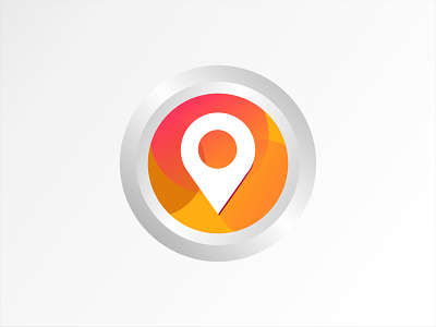 Location Logo 3d branding design graphic design illustration logo typography