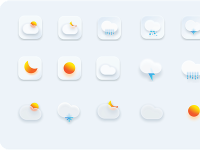 Frosted glass frosted texture icon design
