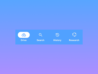 Navigation Bar design gradient navigation navigation bar ui