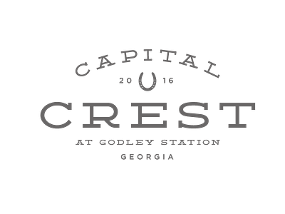 Capital Crest Logo equestrian georgia logo