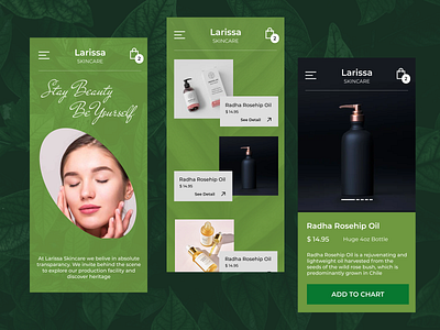 Beauty Ecommerce Website