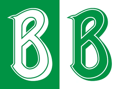 Ballpark Logo - Green identity logo mark vector