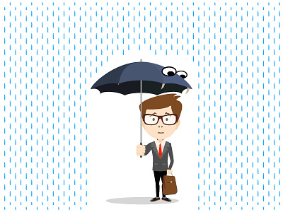 The Dangers of Hiding article blog direction from stock illustration