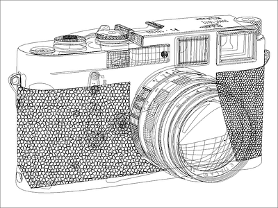 Leica Dribbble Outline