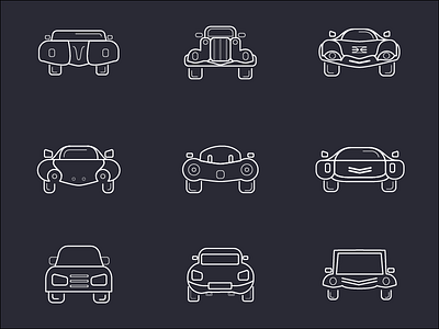 Icon set - Car Series