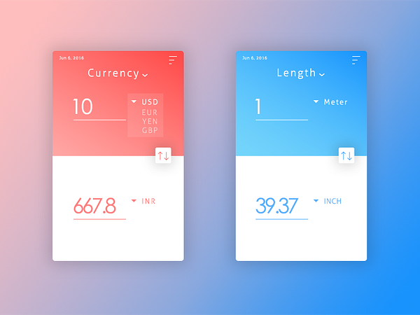 Unit Converter designs, themes, templates and downloadable graphic ...