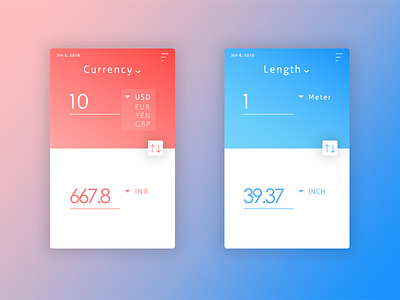 Unit Converter android app colors converter currency data exchange ios length unit value