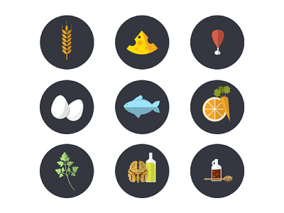 Food icons