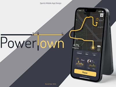 PowerTown Mobile App Design