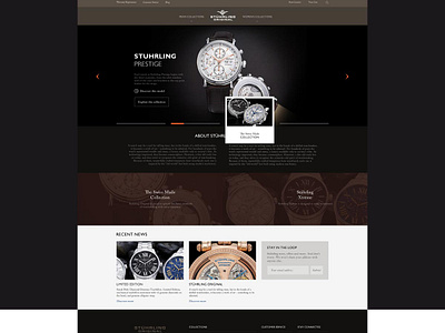 Homepage initial concepts by Serge Mistyukevych on Dribbble