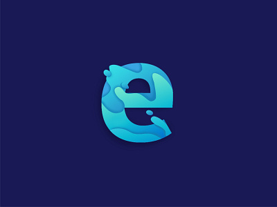 e logo