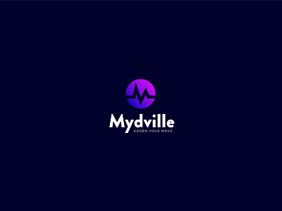 Mydville logo brand identity branding branding identity design graphic design logo logo deisgn vector