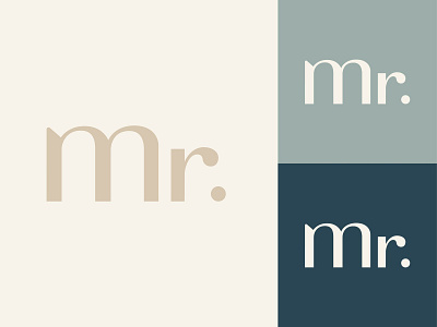 Mr. Logotype letters logo logo 2d logo a day logo graveyard logotype m mr. r type