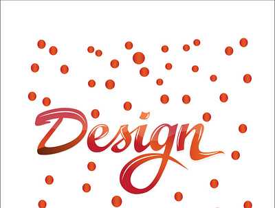 Typographic design design logo typography