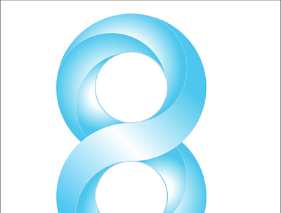 Infinite logo design icon illustration logo vector