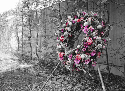 Flower Donut black and white donut fantasy flower grayscale photography photoshop roses