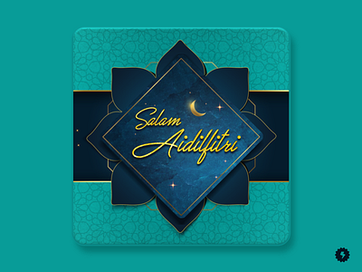 Salam Aidilfitri | Social Media adib zahran aidil fitri branding design eid eidmubarak logo social media design ui ui design user interface ux