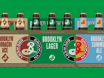 Brooklyn Brewery Packaging Refresh