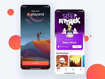 Introducing Playond app bendingspoons console experiences game games gaming ios mobile playond ui uidesign ux