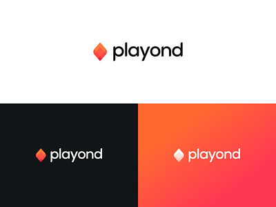 Playond - branding app brand branding game game art games games logo gaming gaming app identity logo ui