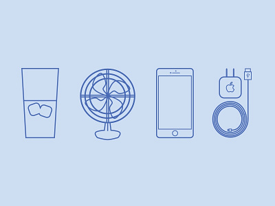 Bedtime Essential Icons