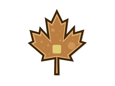 Canada Cake canada canada cake pancake playoff sticker